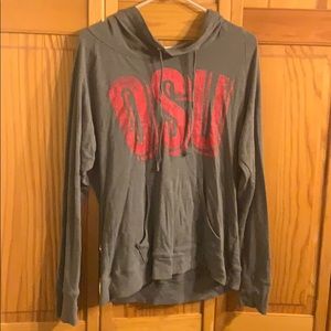 Ohio state hooded shirt